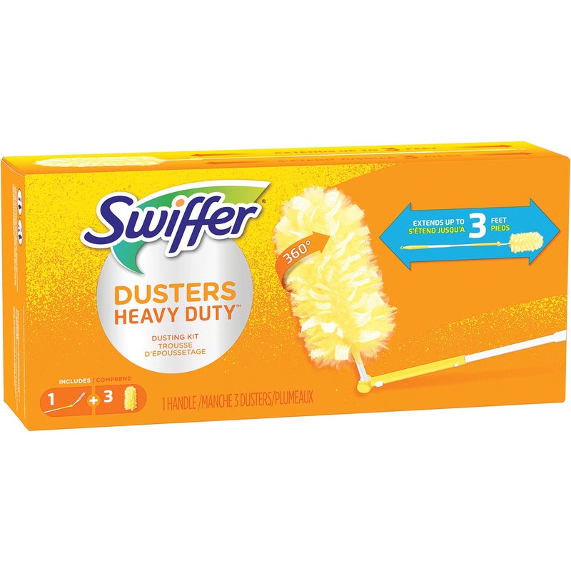 Swiffer Procter  Gamble Swiffer PGC82074 360 Dusters Extender Kit 1  Kit White 