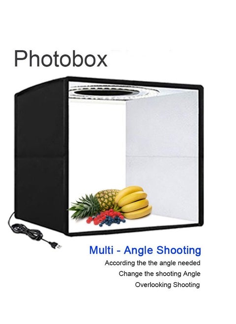 Soft Box Set Portable Folding Photo Lighting Modifier Photography Tent Box with 12 Colours Backdrops (40cm)