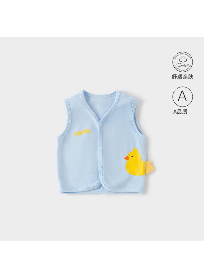 YISHUANGER Newborn Baby Vest Spring And Autumn Base Vest Unisex Baby Cardigan 3d Cartoon Autumn Jacket Top - Image 2