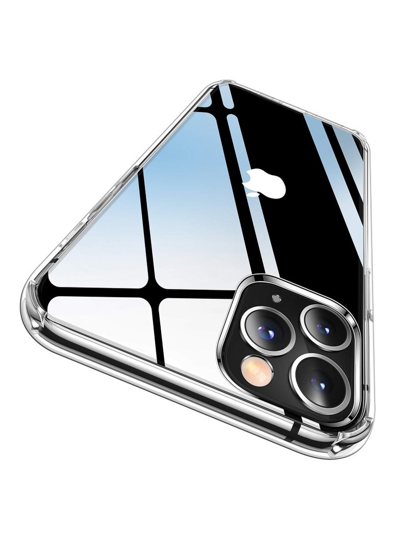 DUSALA 【Designed for iPhone 11 Pro Max, Designed for You】This clear case compatible with iPhone 11 Pro Max (6.3 inch) is molded according to the real phone. - Image 1
