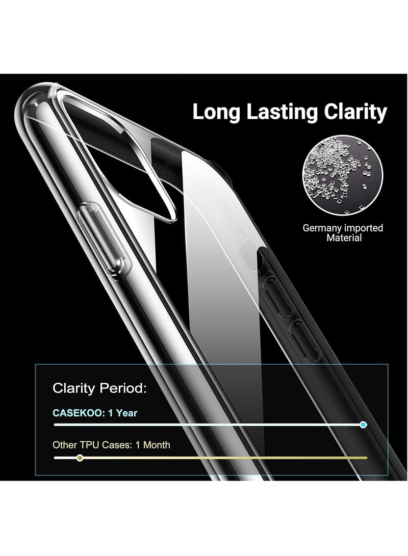 DUSALA 【Designed for iPhone 11 Pro Max, Designed for You】This clear case compatible with iPhone 11 Pro Max (6.3 inch) is molded according to the real phone. - Image 2