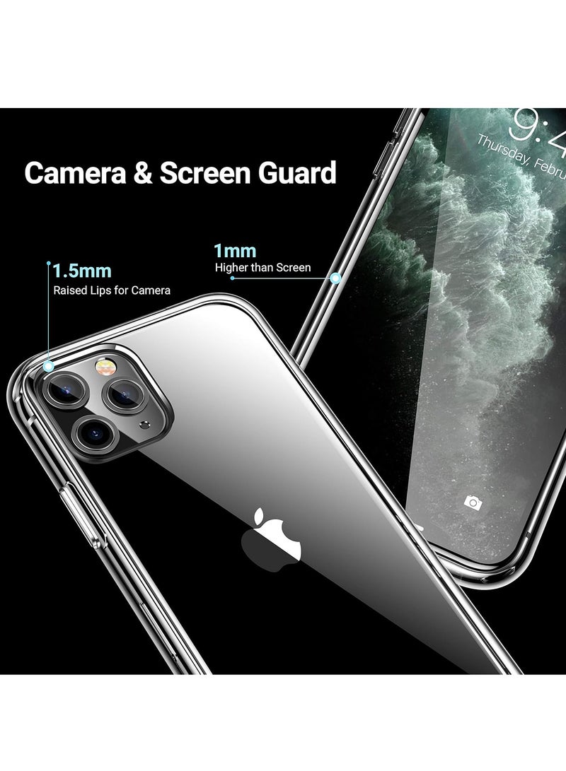 DUSALA 【Designed for iPhone 11 Pro Max, Designed for You】This clear case compatible with iPhone 11 Pro Max (6.3 inch) is molded according to the real phone. - Image 5