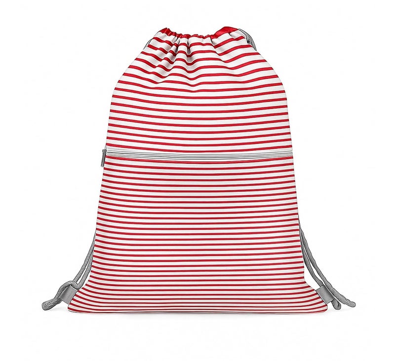 Lify Drawstring Backpack Water Resistant String Bag Sports Sackpack Gym Sack with Side Pocket for Men Women - 1Piece - Image 1