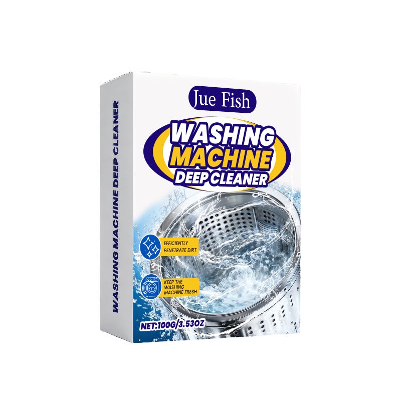 Jue Fish Washing Machine Tank Cleaning Powder Decontamination And Descaling Cleaning Odor Drum Pulsator Washing Machine Cleaning Agent - Image 1