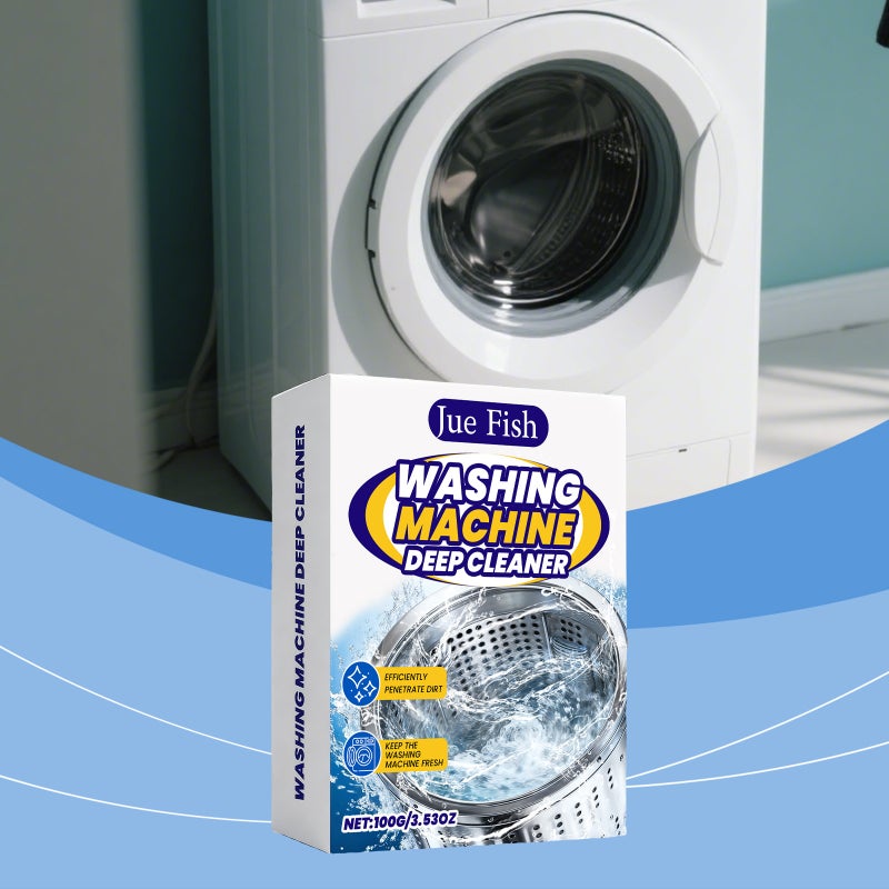 Jue Fish Washing Machine Tank Cleaning Powder Decontamination And Descaling Cleaning Odor Drum Pulsator Washing Machine Cleaning Agent - Image 2