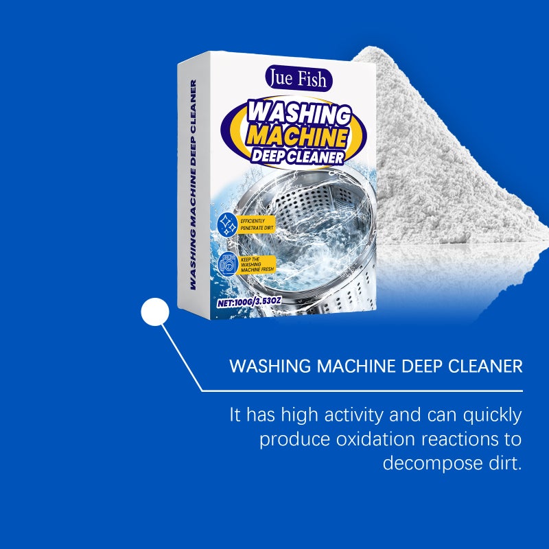 Jue Fish Washing Machine Tank Cleaning Powder Decontamination And Descaling Cleaning Odor Drum Pulsator Washing Machine Cleaning Agent - Image 4