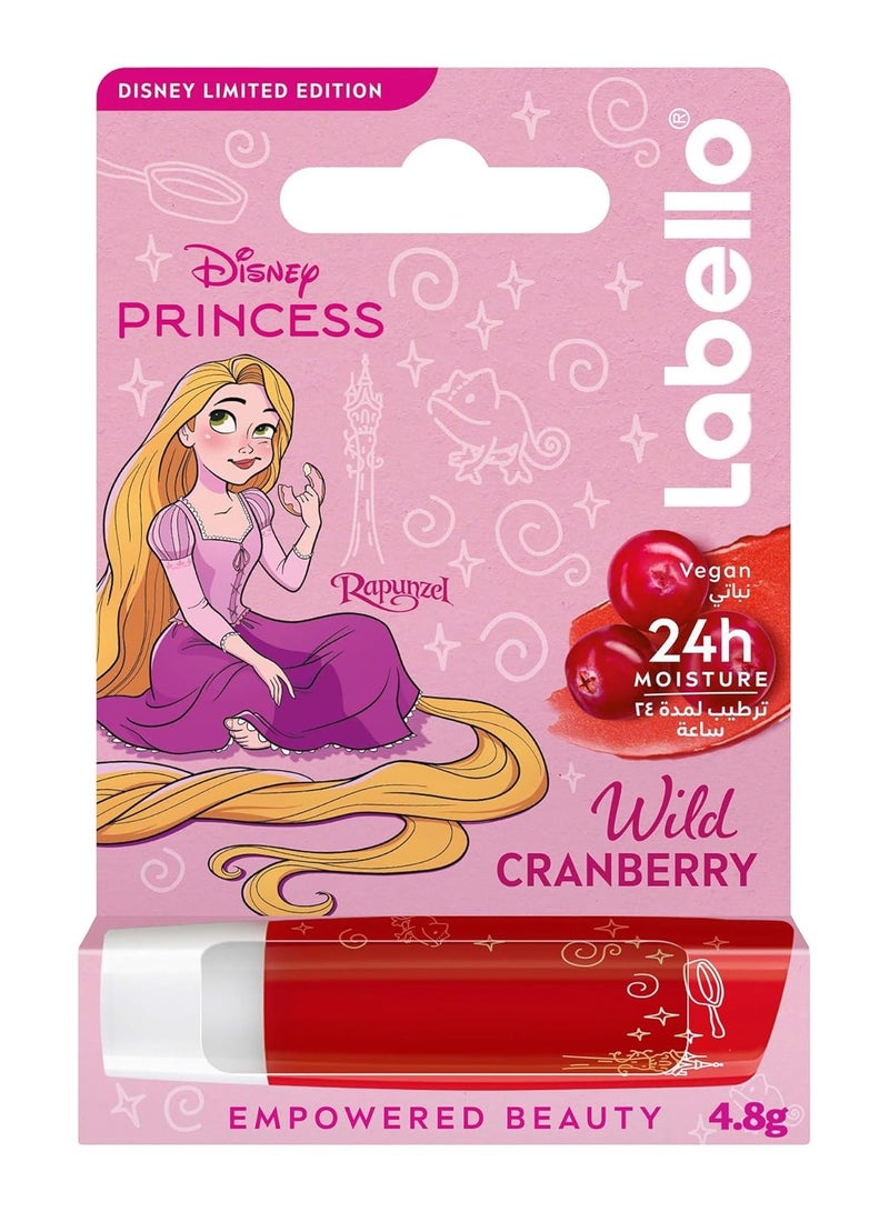 لابيلو مرطب شفاه ديزني برينسيس رابونزل للأطفال، بنكهة التوت البري، 4.8 غرام - Image 1