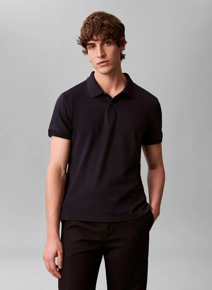 Slim Fit Pique Polo Shirt