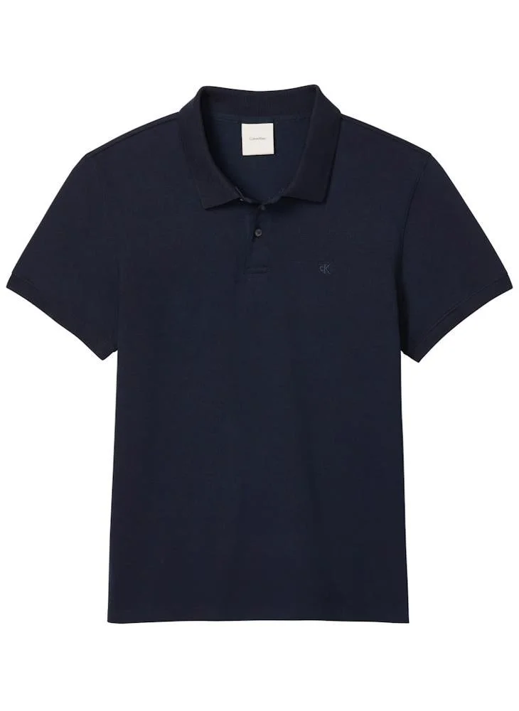CALVIN KLEIN Slim Fit Pique Polo Shirt