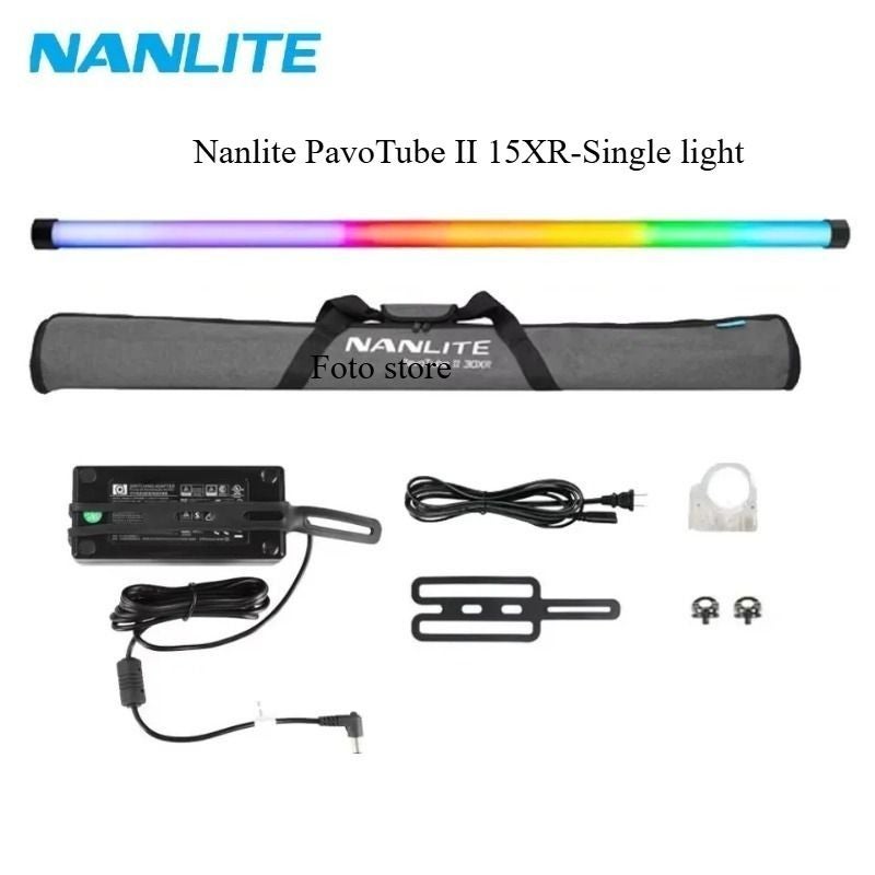 Nanlite PavoTube II 15XR Full Color RGB LED Tube Light for Photography and Video - Image 1