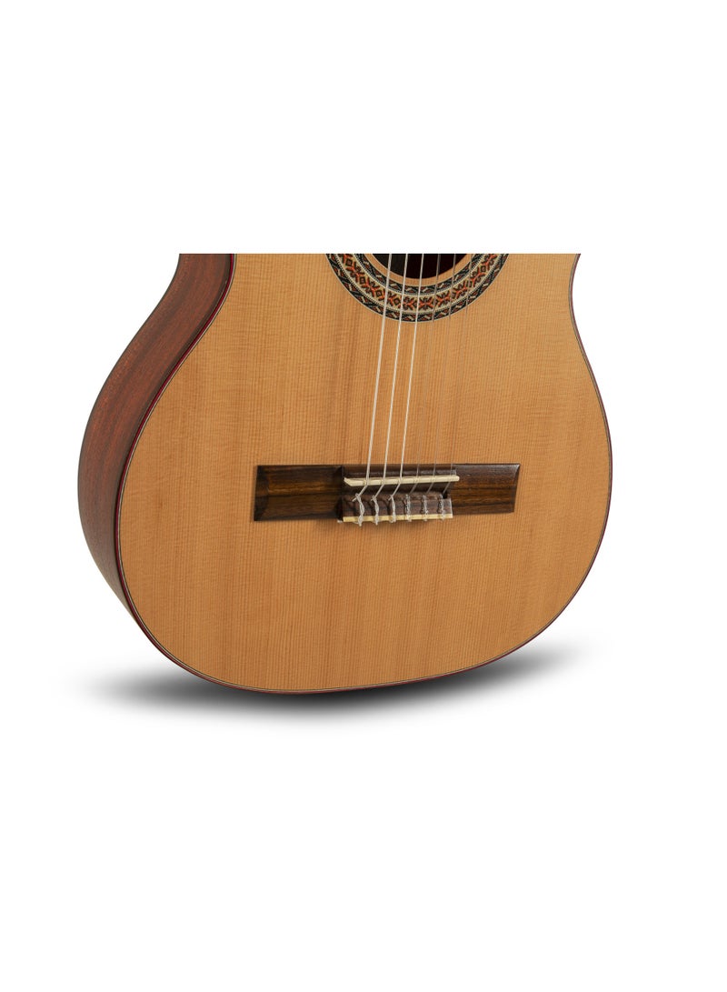 Manuel Rodríguez TRADICIÓN T-53 Classical Guitar 1/2 – Solid Cedar Top, Mahogany Back – Made in Europe - Image 5