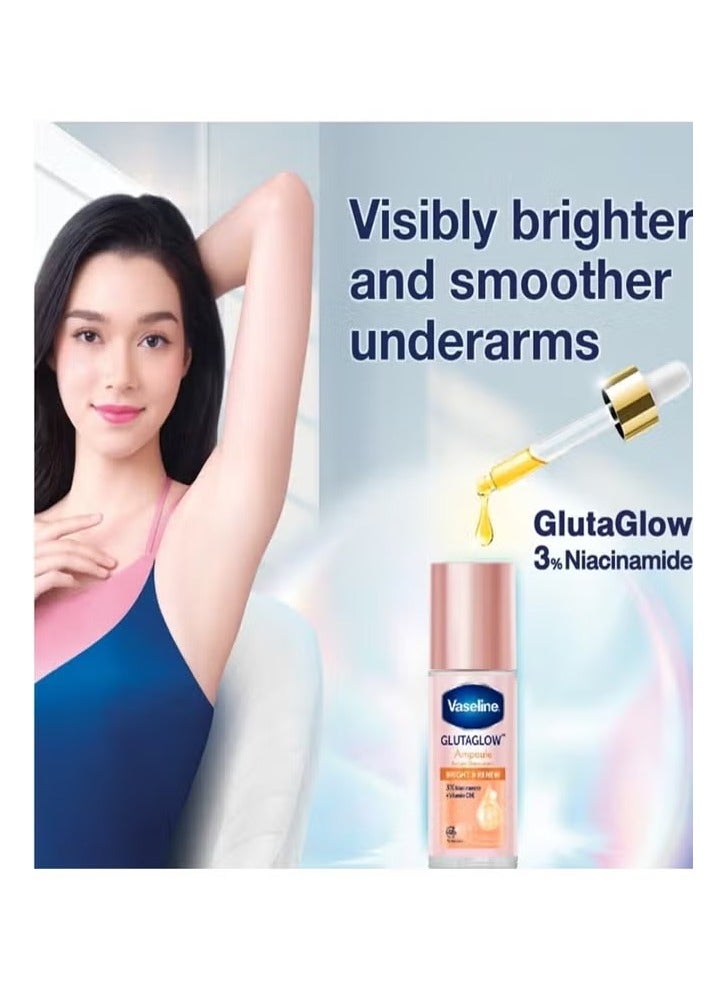 Vaseline Glutaglow Bright & Renew Ampoule Serum Deodorant - 45ml - Image 4