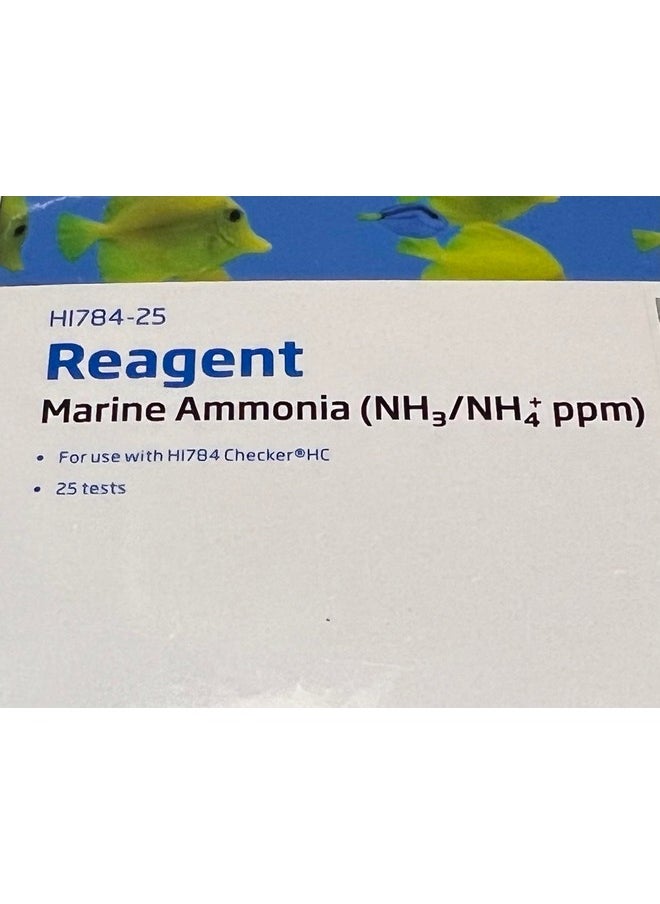 Hanna Instruments Hanna Instruments Marine Ammonia Checker® Reagents (25 Tests) HI784-25 