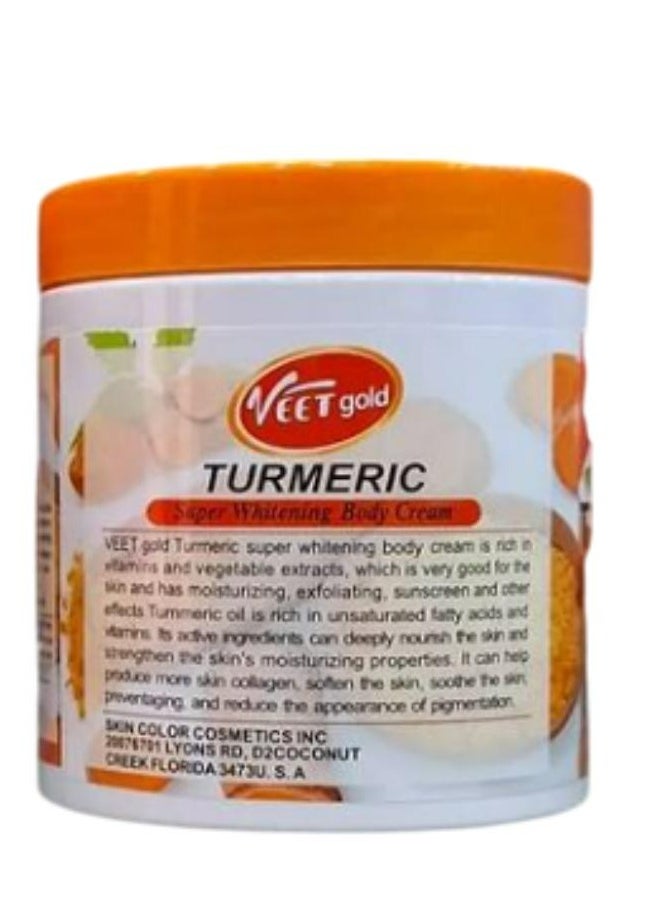 Veet gold Turmeric Super Whitening Body Cream 500 g  - Image 2