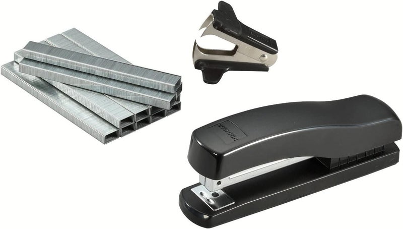 Bostitch Desktop Stapler Kit with Staple Remover and 5,000 Staples - Black - Image 1