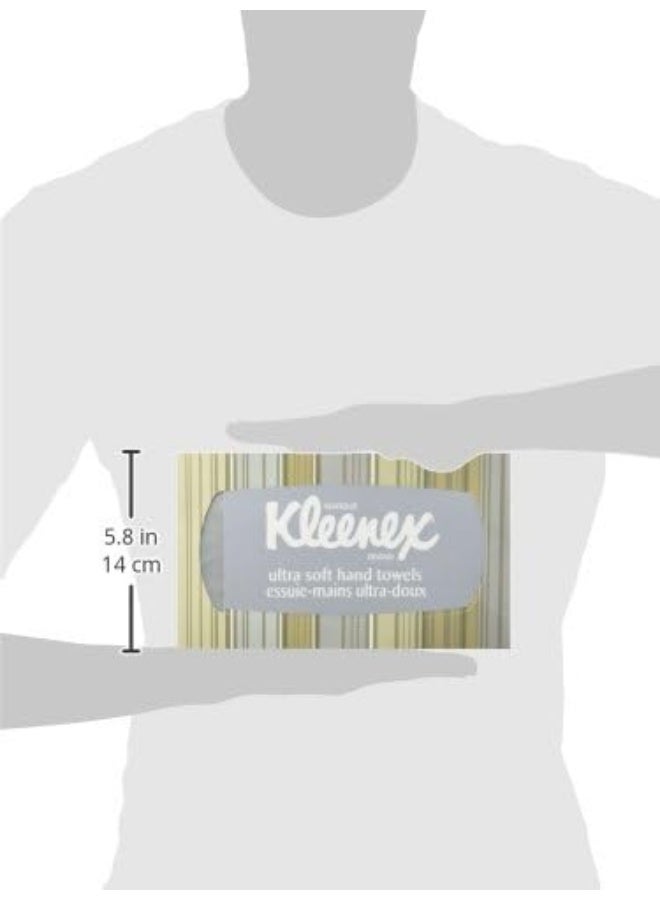 Kimberly-Clark Kimberly Clark 11268 Kleenex Hand Towels Premium Ultra Soft, Pop-Up Box, White (1 Individual Box of 70 Sheets) - Image 5