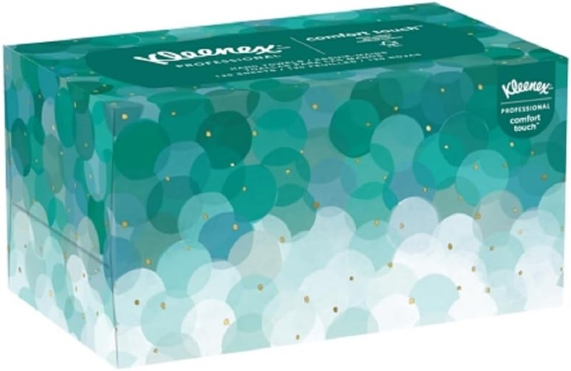 Kimberly-Clark Kimberly Clark 11268 Kleenex Hand Towels Premium Ultra Soft, Pop-Up Box, White (1 Individual Box of 70 Sheets) - Image 1