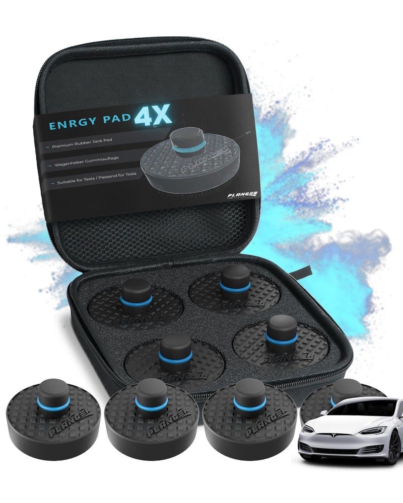 PLANGER® Tesla Jack Adapter - Model 3 - Model S - Model Y - Model X - 10 Year Guarantee - 4 Pack - Image 1