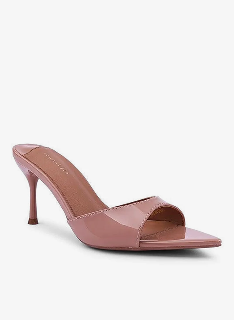 أيقون أحذية كعب مفتوحة الإصبع مطرزة