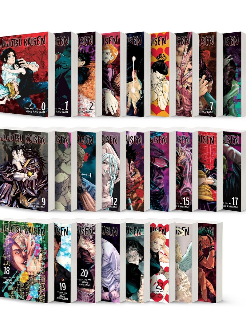 jujutsu Kaisen Series (Vol 0-25) 26 Books Collection Set By Gege Akutam - Image 1