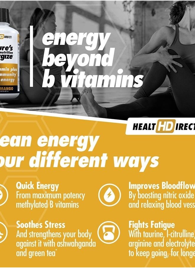 Health Direct - Nature's Optimal Nutrition Energize, 140+ Ingr. Super Liquid Multivitamin | 30oz - Image 1