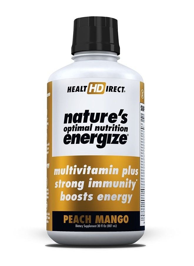 Health Direct - Nature's Optimal Nutrition Energize, 140+ Ingr. Super Liquid Multivitamin | 30oz - Image 1