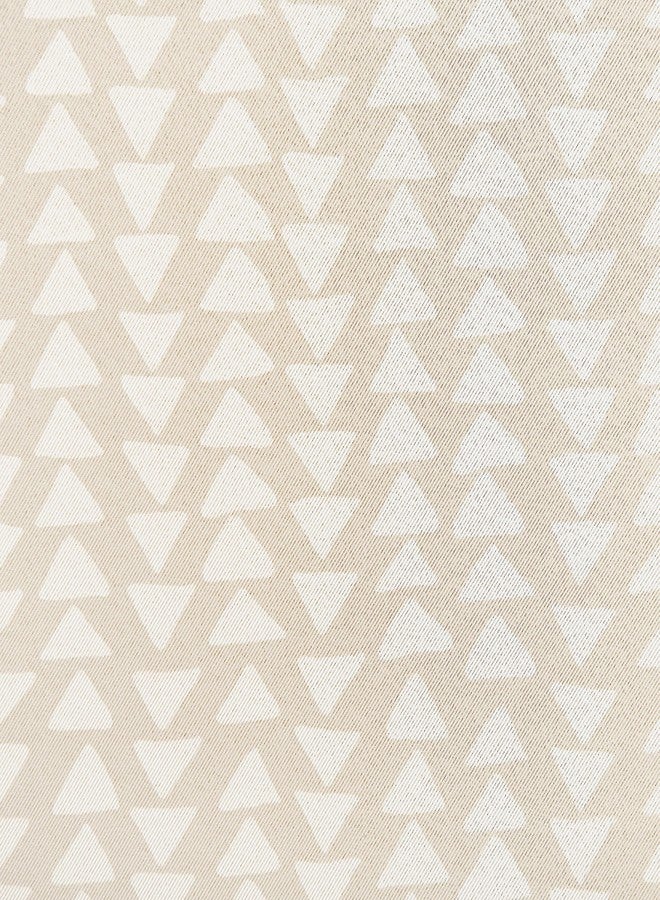 إكليبس لوحة ستارة Eclipse Naya Geometric Thermaweave Blackout Rod Pocket 37 بوصة × 95 بوصة من الكتان - Image 4