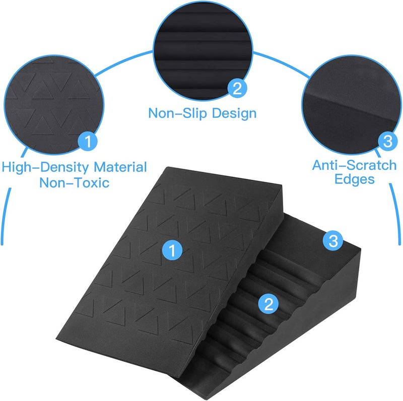HarderWill Squat Wedge Height Adjustable Slant Board for Heel Elevated Squats Calf Stretcher Block Enhance Mobility And Strength Performance - Image 3