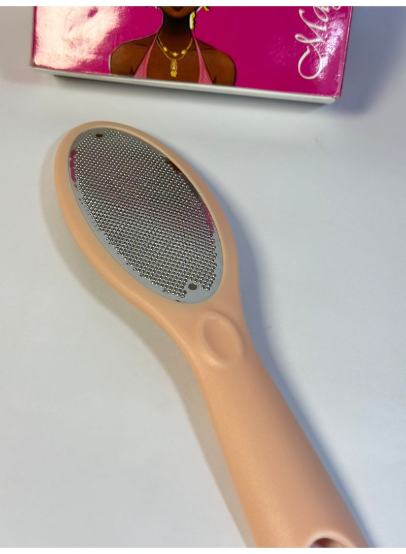 مقشرة قدم فعّالة للتخلص من الجلد الميت بحجم كبير، لترطيب القدمين والباديكير - قطعة واحدة - متعدد الالوان - Image 2