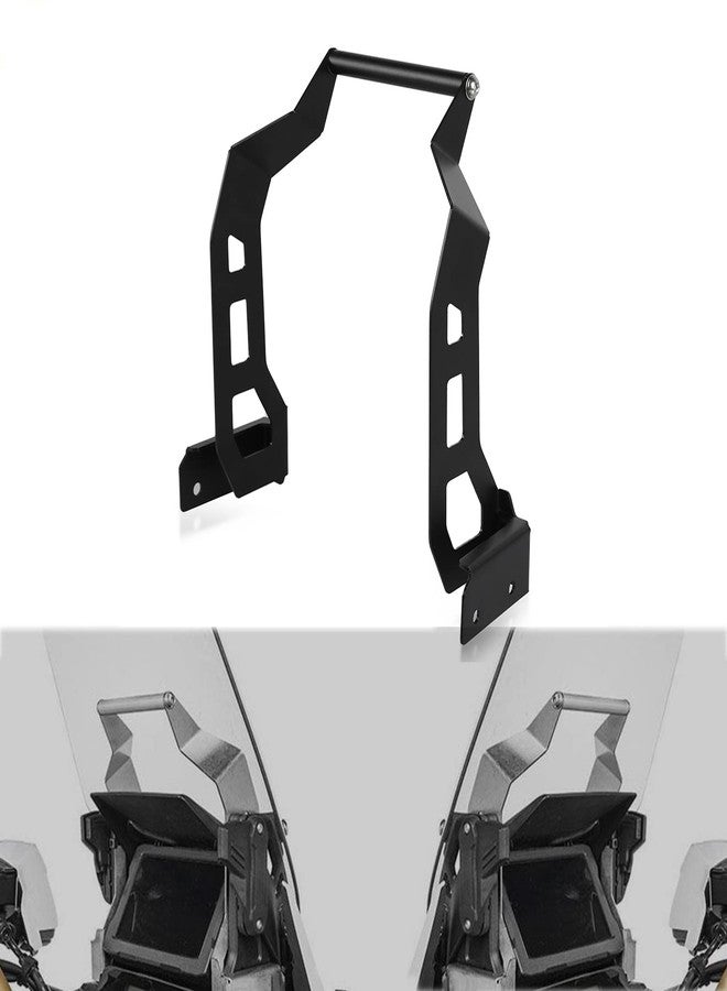 OXLLONE Motocycle Mobile Phone GPS Navigation Plate Bracket Compatible with CRF1100L CRF 1100 L Africa Twin Adventure Sports ADV 2019 2020 2021 (Black) - Image 1