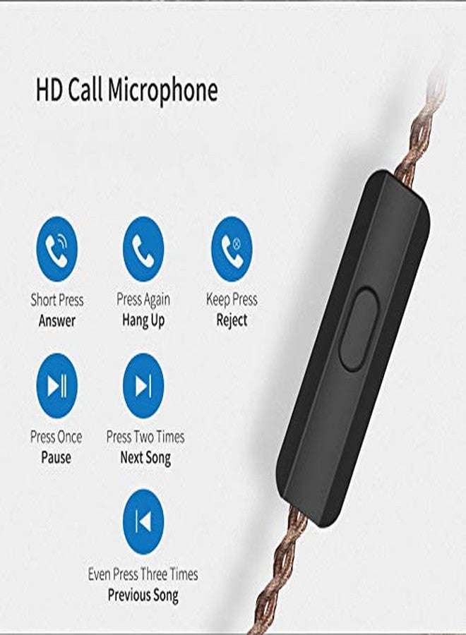 CCA KZ ZSN Pro Dual Drivers 1BA 1DD in Ear Earphones HiFi Power Bass Earbuds Headphones High Clarity Sound Wired Earphones with Detachable Cable for Audiophile Musician - Image 5