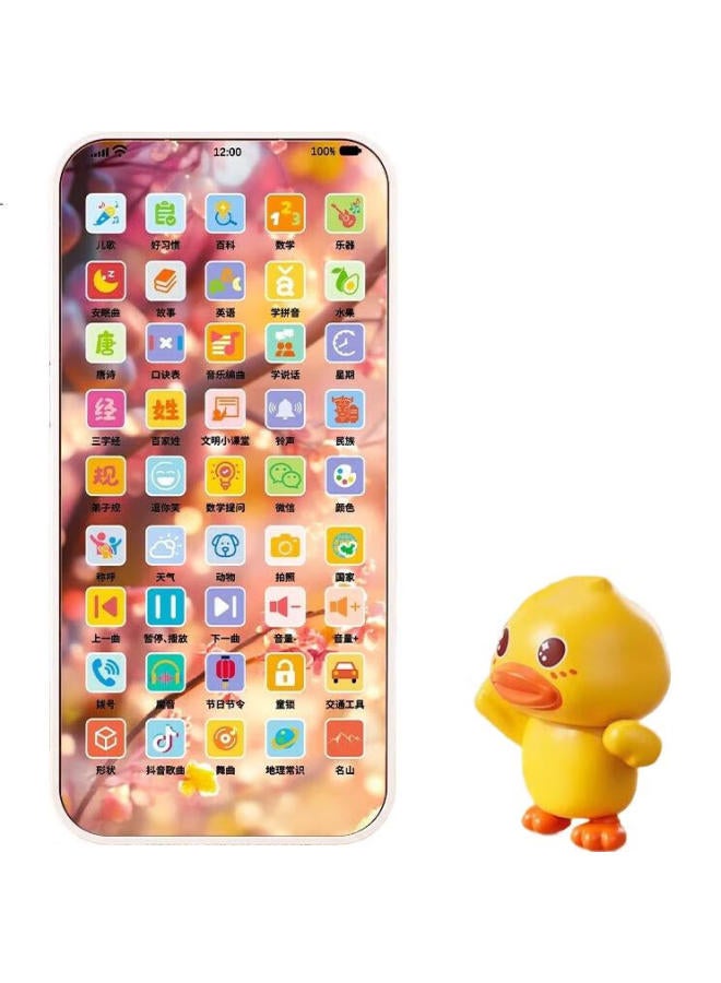 Snaen Children'S Mobile Phone Toy, Baby Early Education Learning Musical Telephone Storyteller, Birthday Gift For Boys And Girls - Image 1