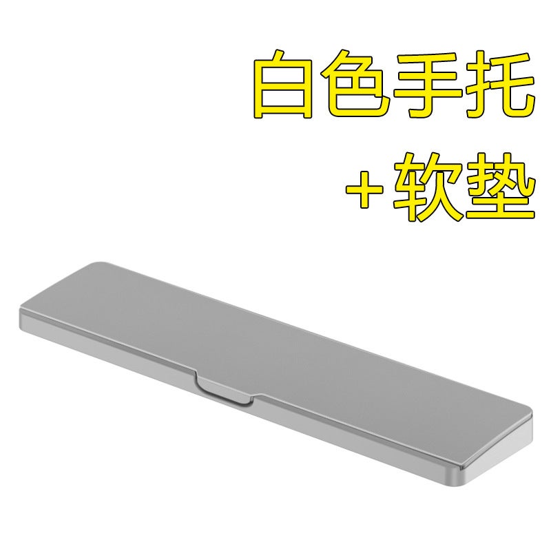 Mechanical Keyboard Hand-Held Mouse Wrist Pad Desktop Palm-Held Storage Box Female Office Typing Wrist Pad 87 Key Code Word - Image 1