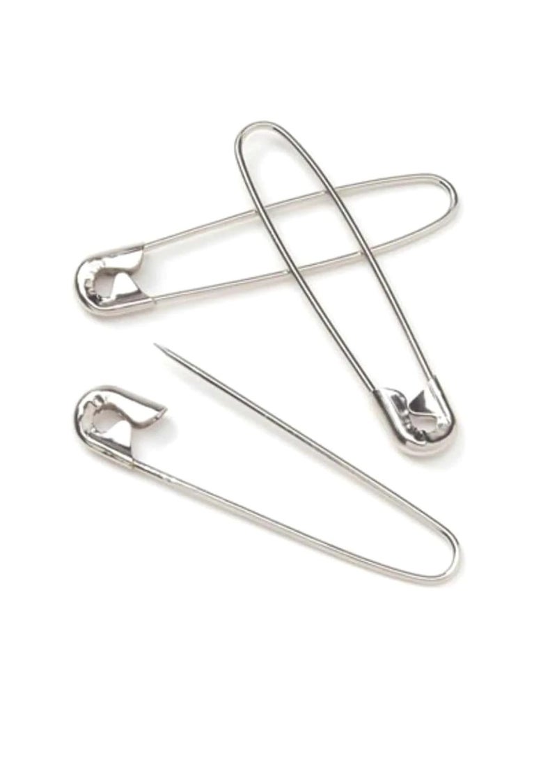 Coilless Safety Pin Nickel 1-1/8 inches - Image 2