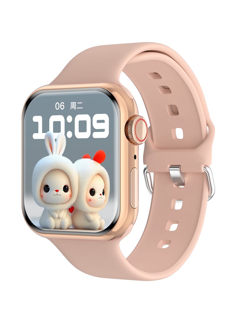 GULFLINK IW9 Mini Smartwatch for Women 1.75inch Screen IP68 Waterproof Tracker Sport Fashion- Pink - Image 1