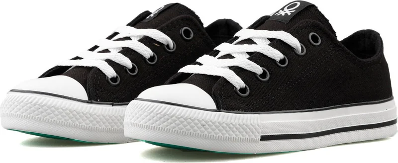 Benetton Bn 30685 Black Children's Casual Shoes BN-30685-BLACK Black