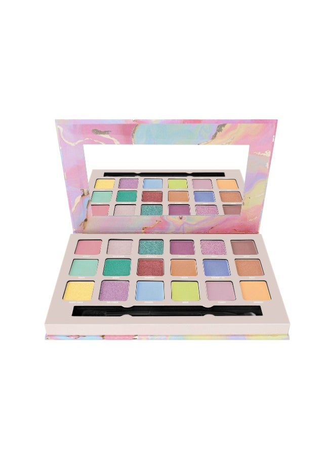 W7 Cosmetics W7 Sherbet Pop! Pastel Multi-Textured Pressesd Pigment Palette 18g  - Image 3