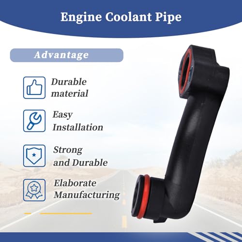 Getfarway Engine Coolant Pipe 68211200AC Compatible with Jeep Grand Cherokee 2014-2021 / Ram 1500 2014-2019 - Image 5