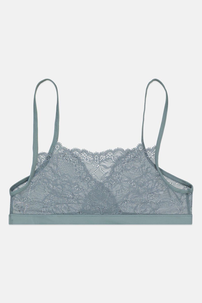 Etam Women Non Padded Bra, Sage - Image 2