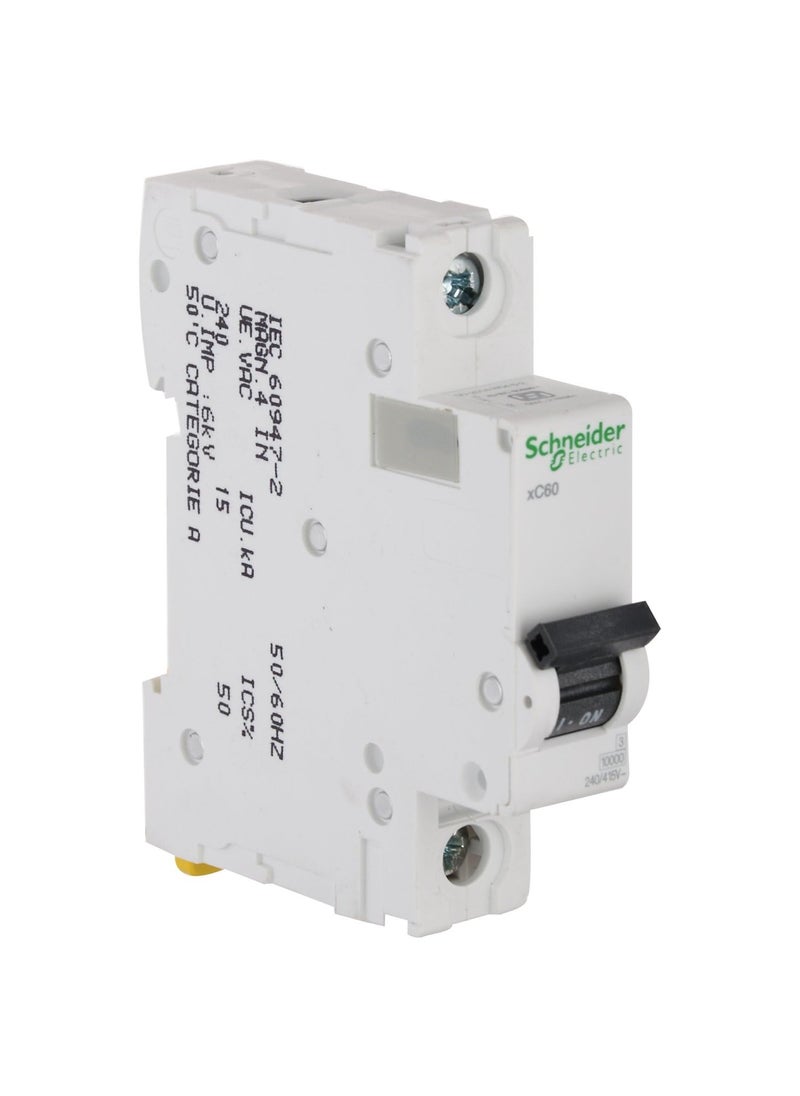 LEONN Schneider Electric Acti9 MCB A9N1P16C 16Amp 1 Pole MCB C Curve 10000A 10kA White Color Miniature Circuit Breaker  - Image 2