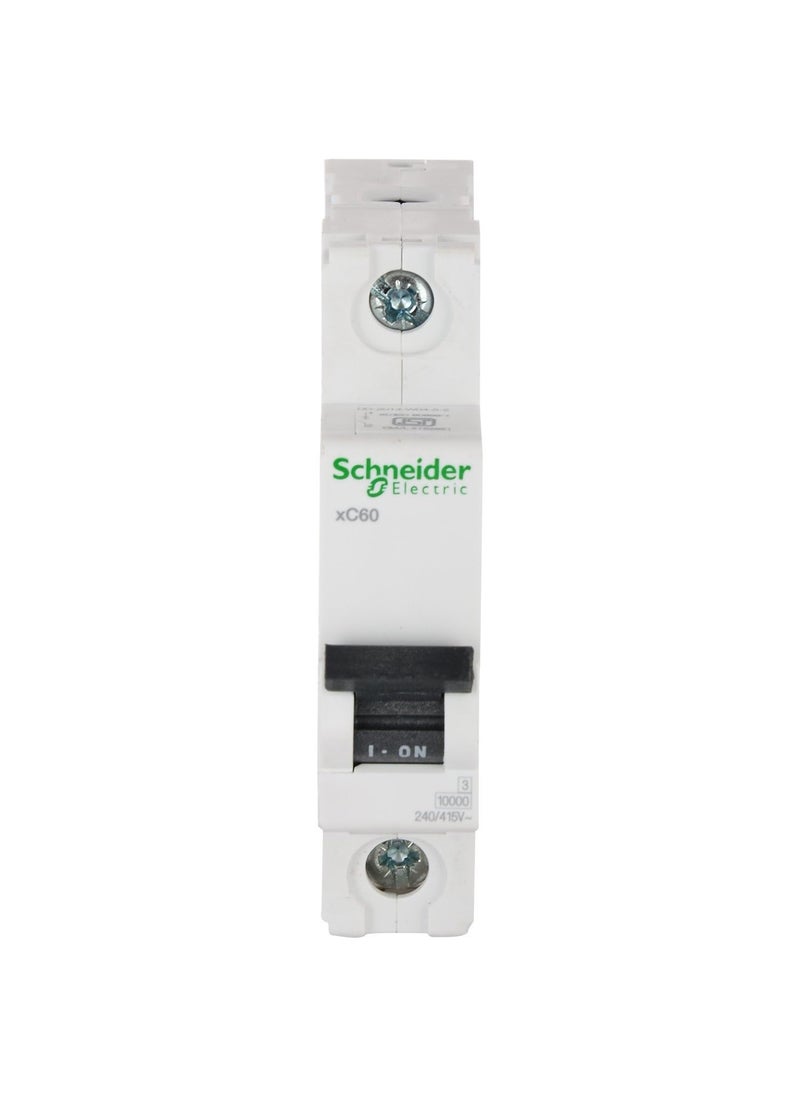 LEONN Schneider Electric Acti9 MCB A9N1P16C 16Amp 1 Pole MCB C Curve 10000A 10kA White Color Miniature Circuit Breaker  - Image 3