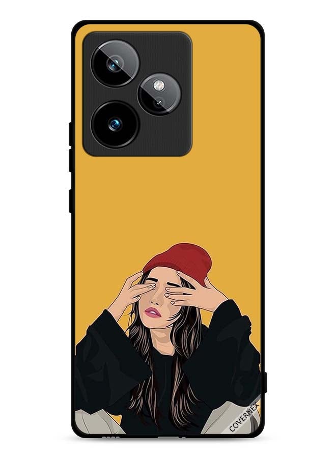 Covernex Realme GT 7T 5G Protective Case Cover Sad Girl Art