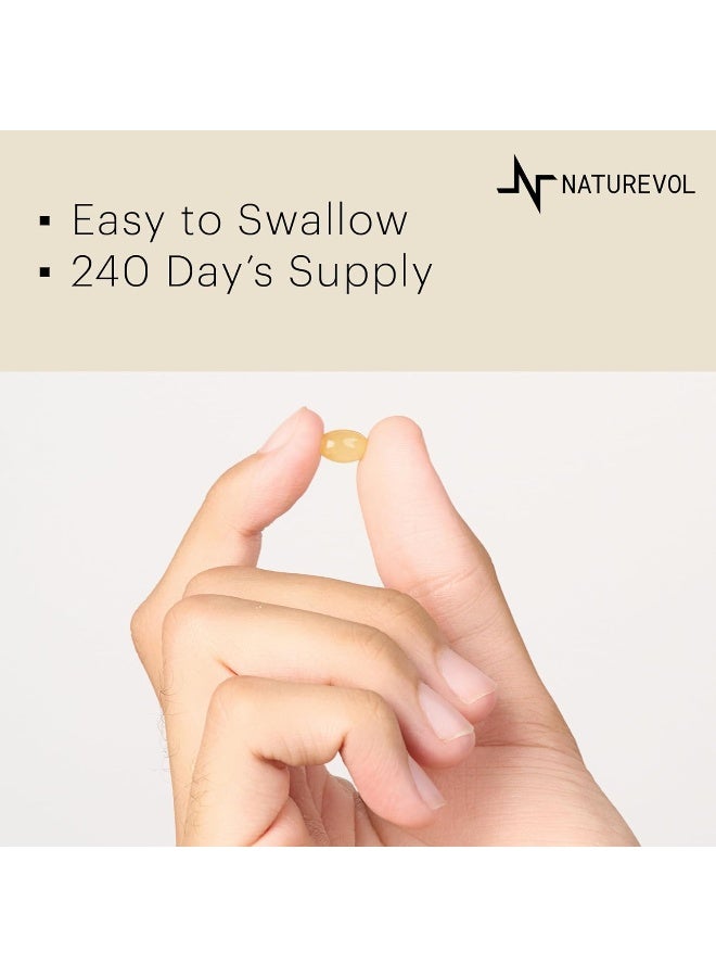 NATUREVOL Vitamin D3 + K2 Softgels for Immune Support - Image 5