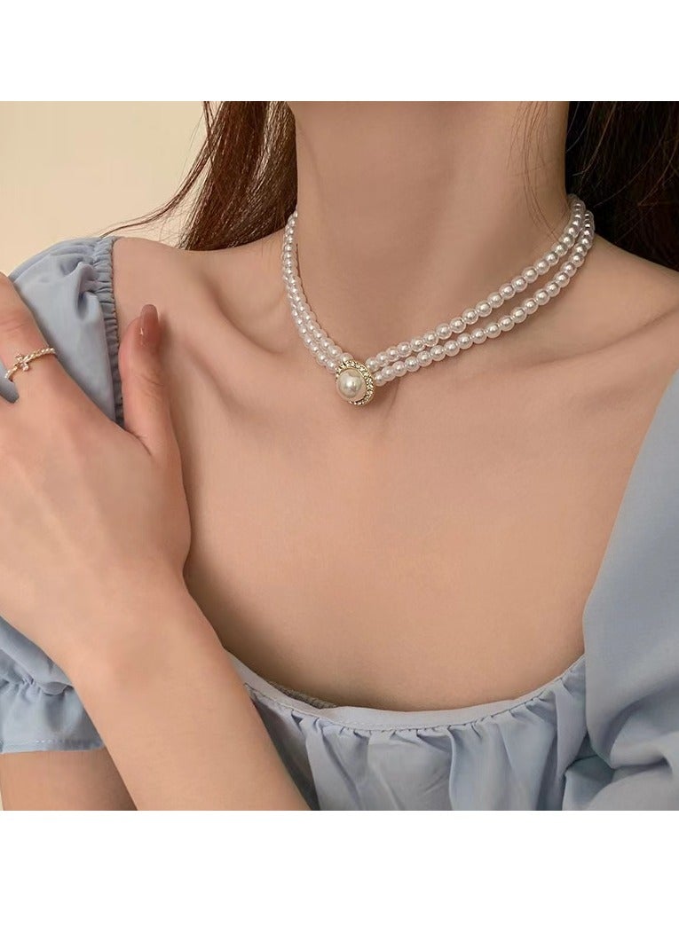 Women's exquisite pearl necklace  - Image 2