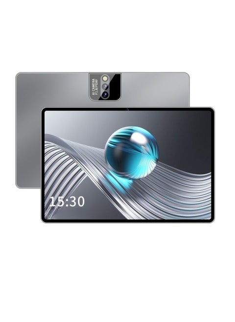 N716 10.1 Inch Tablet, Calling Wifi Android Tablet PC, Sturdy And Durable Computer Pad With Eye Protection, Portable Touch Pad For Study Watching Movies, (1pc, Silver, Standard Version 128GB)