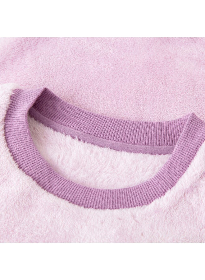 Minibala "net Electric Velvet" Winter Children's Double-sided Velvet Home Wear Baby Warm Thick Pajamas - Image 2
