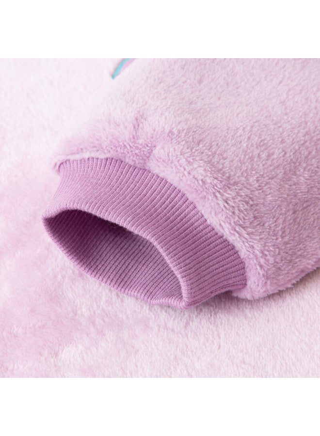 Minibala "net Electric Velvet" Winter Children's Double-sided Velvet Home Wear Baby Warm Thick Pajamas - Image 3