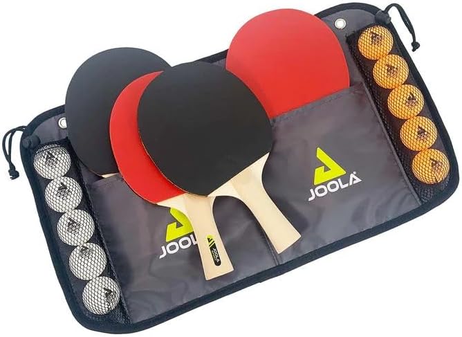 JOOLA Family Premium Table Tennis Set - 4 Paddles, 10 Training Balls, and Carrying Case for Indoor and Outdoor Play - Image 2