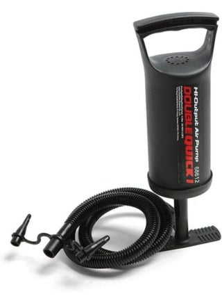 Two Way Double Quick Hand Pump Portable Inflator Deflator for Pumping Balloons Tyres Inflatable Beds Boats Rafts Pool Floats and Outdoor Camping Toys Black - pzsku/Z0424E1B19957069ADBE6Z/45/_/1728543952/b27595b1-5992-4293-873d-019cfb68bee3