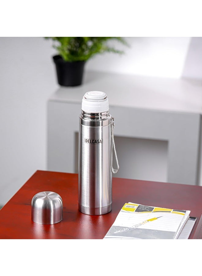 DELCASA Delcasa DC3446 Stainless Steel Vacuum Bottle, 500 ml Capacity  - Image 5